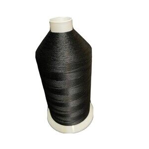 BONDEN POLYESTER INDUSTRIAL THREAD BLACK  16 oz Spool